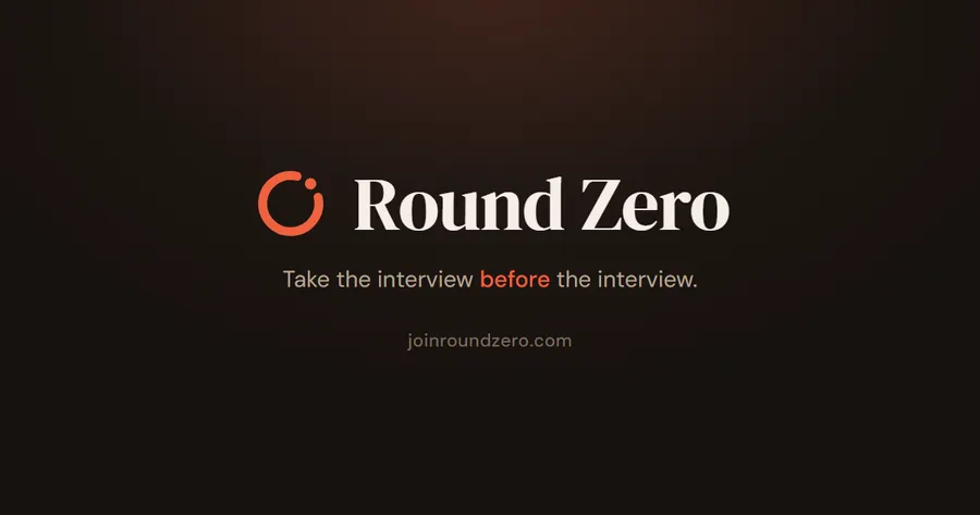 Take the interview before the interview: why I built Round Zero